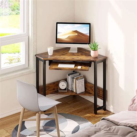 cheap off white corner desk small